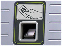 Leitor biométrico / Sensor de cartão de proximidade